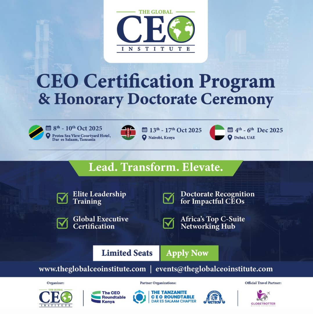 The CEO Certification Program & Honorary Doctorate Ceremony - Proshare