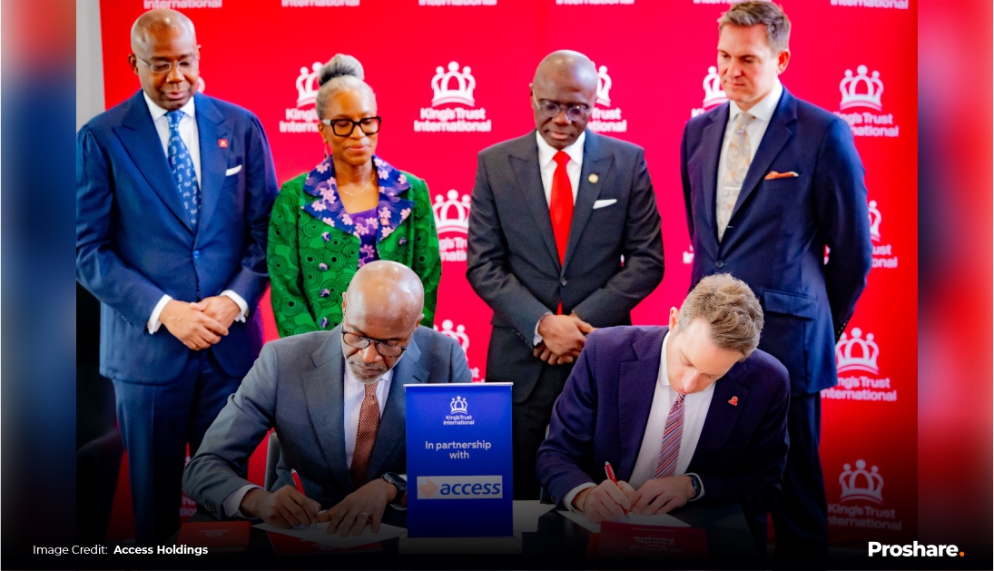 Access Bank and King's Trust International Sign Strategic Partnership to Scale Youth Enterprise and Employment Across Africa
