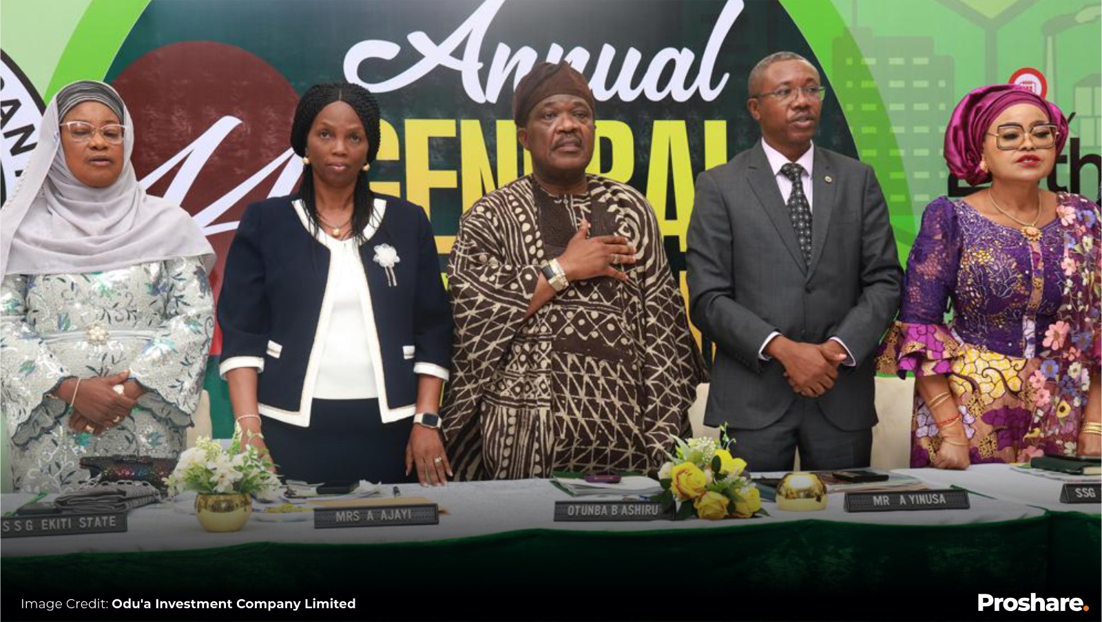 Odu’a Investment Group Posts N23.58bn PBT, Targets N1trn Assets by 2030 as Otunba Bimbo Ashiru Steps Down as Group Chairman