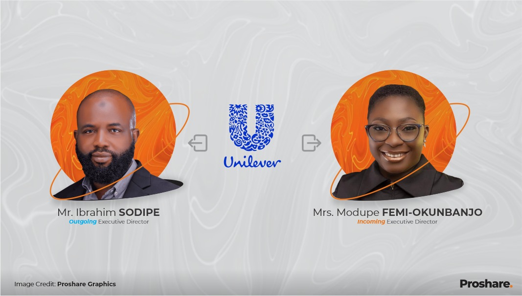 Unilever Nigeria Appoints Modupe Femi-Okunbanjo as Executive Director Following Ibrahim Sodipe’s Resignation