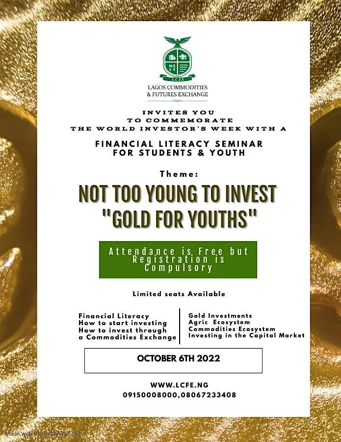 LCFE Financial Literacy Seminar - Proshare