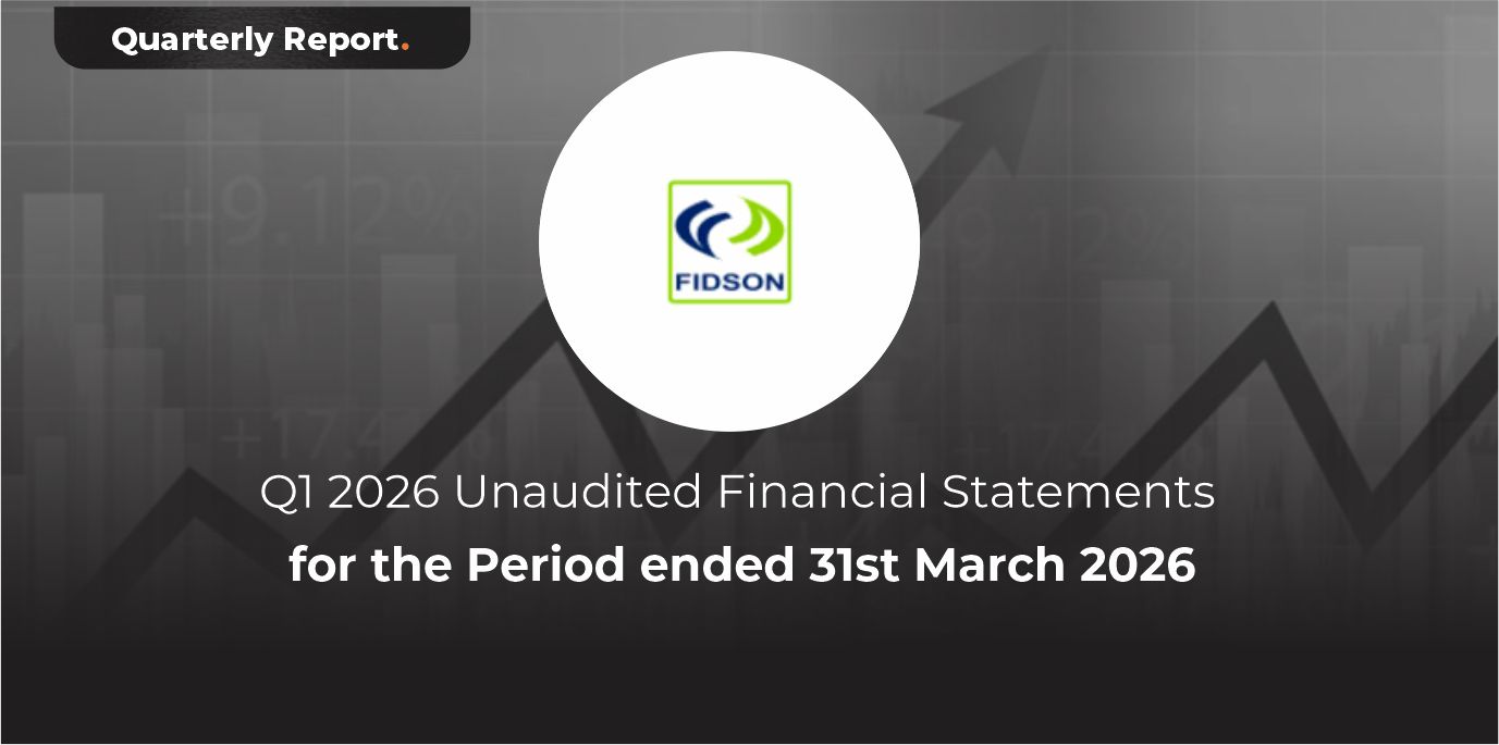 Fidson Healthcare Plc Q1 2026 Unaudited Financial Statements for the ...