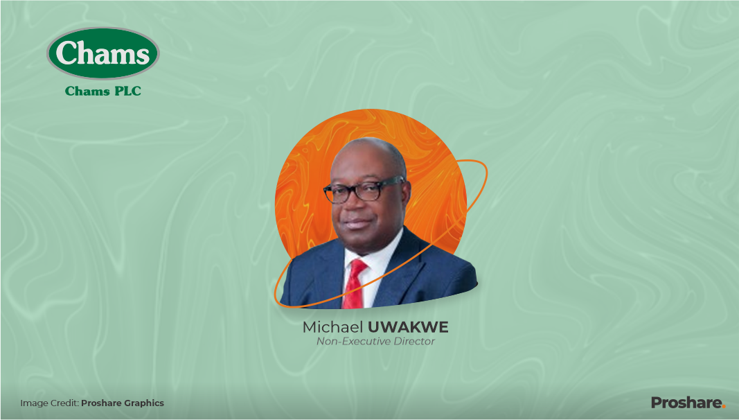 Chams Holding Company Appoints Michael Uwakwe as Non-Executive Director