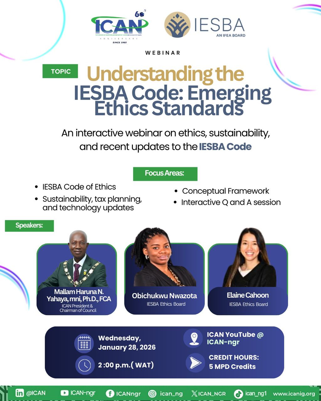 ICAN, IESBA Webinar: Understanding the IESBA Code - Proshare