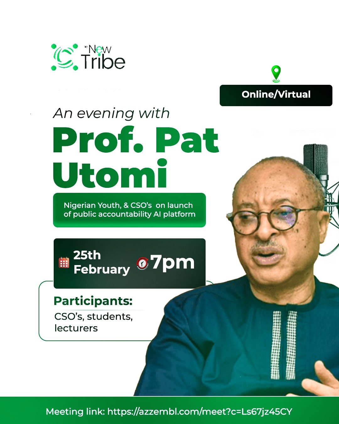An Evening with Professor Pat UTOMI - Proshare
