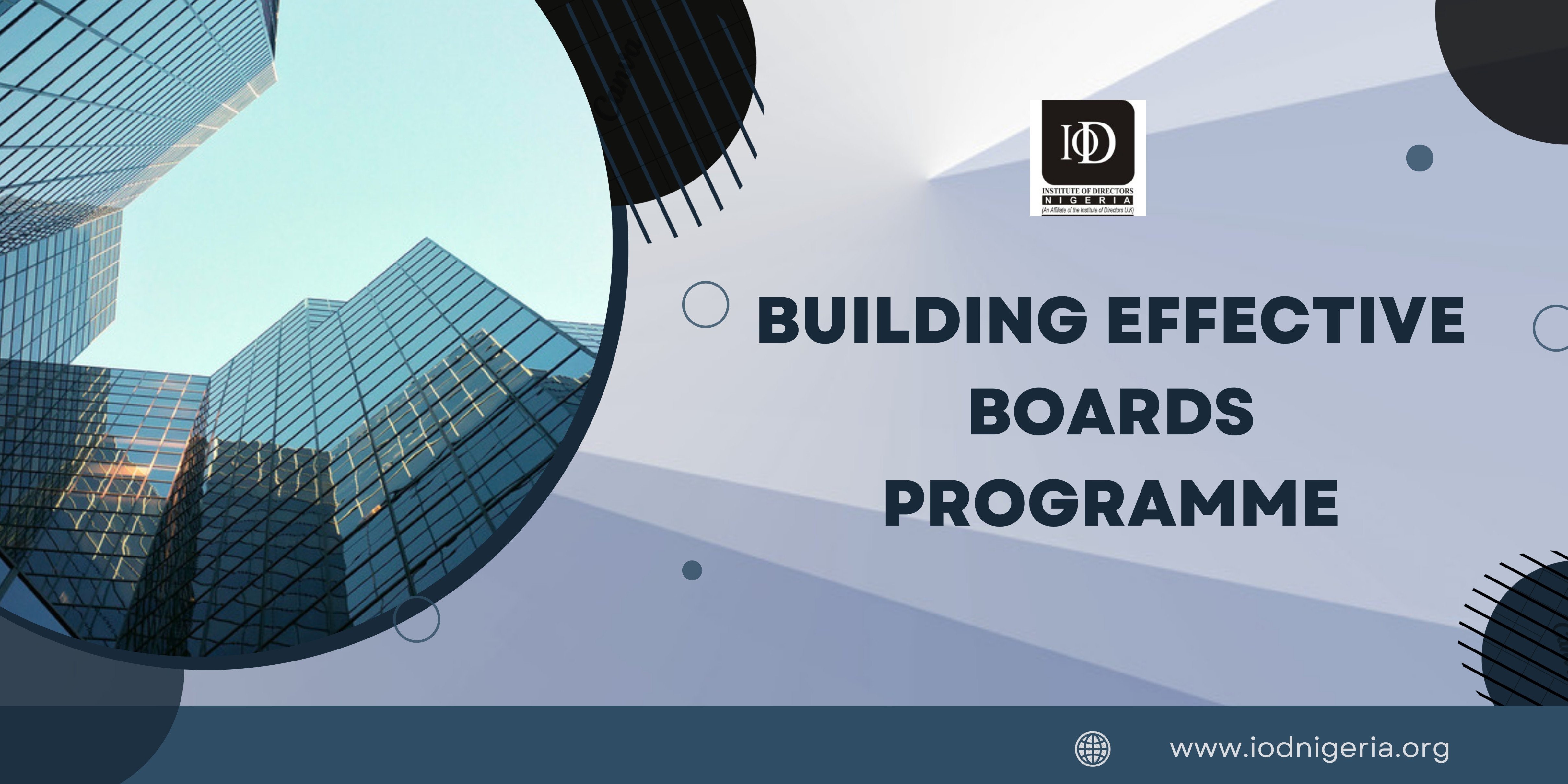 Building Effective Boards Programme - Proshare