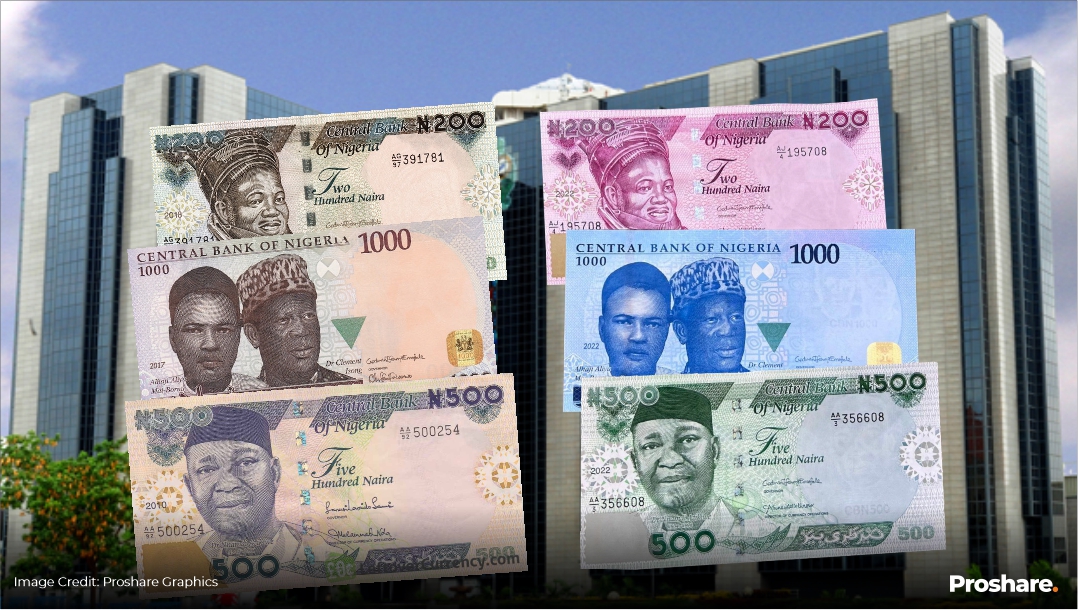 Redesigned Naira Notes JUST IN: CBN Sets To Redesign Currency Notes