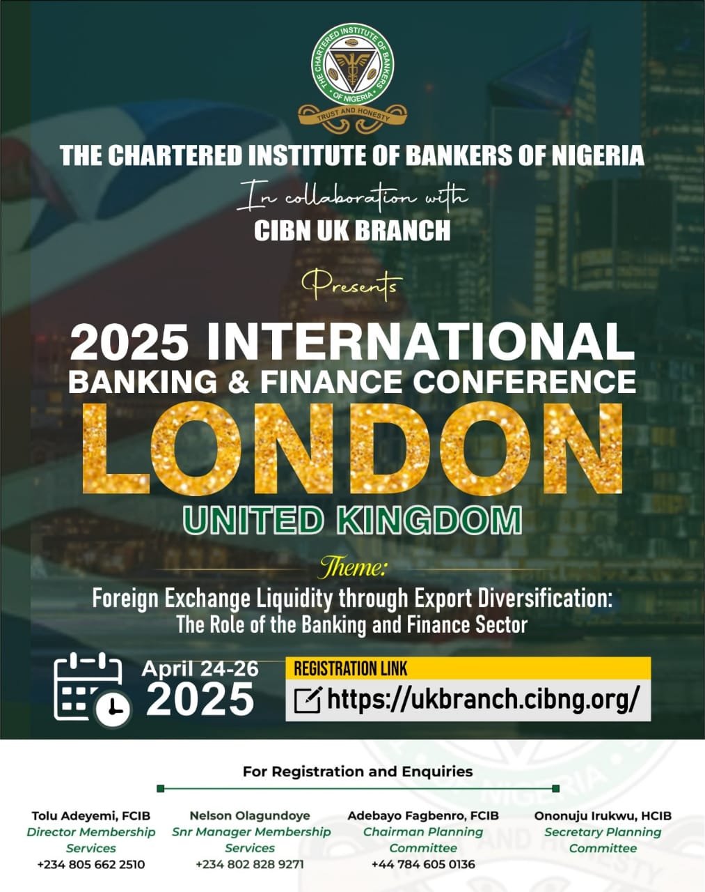 2025 International Banking & Finance Conference London - Proshare