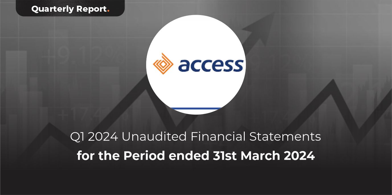 Q1 2024 Unaudited Financial Statements for the Period Ended March 31st ...