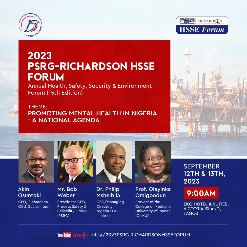 2023 PSRG-Richardson HSSE Forum - Proshare