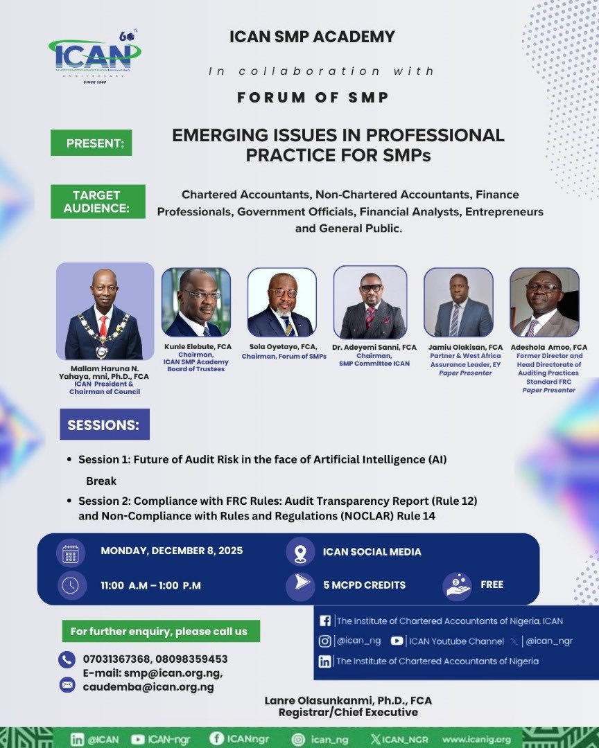ICAN Professional Practice Conference for SMPs - Proshare
