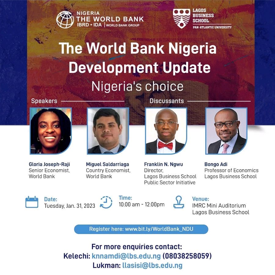 The World Bank Nigeria Development Update - Proshare