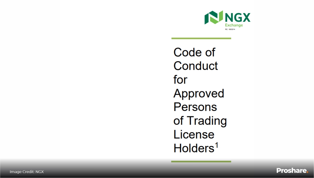 Code of Conduct for Approved Persons of Trading License Holders - Proshare
